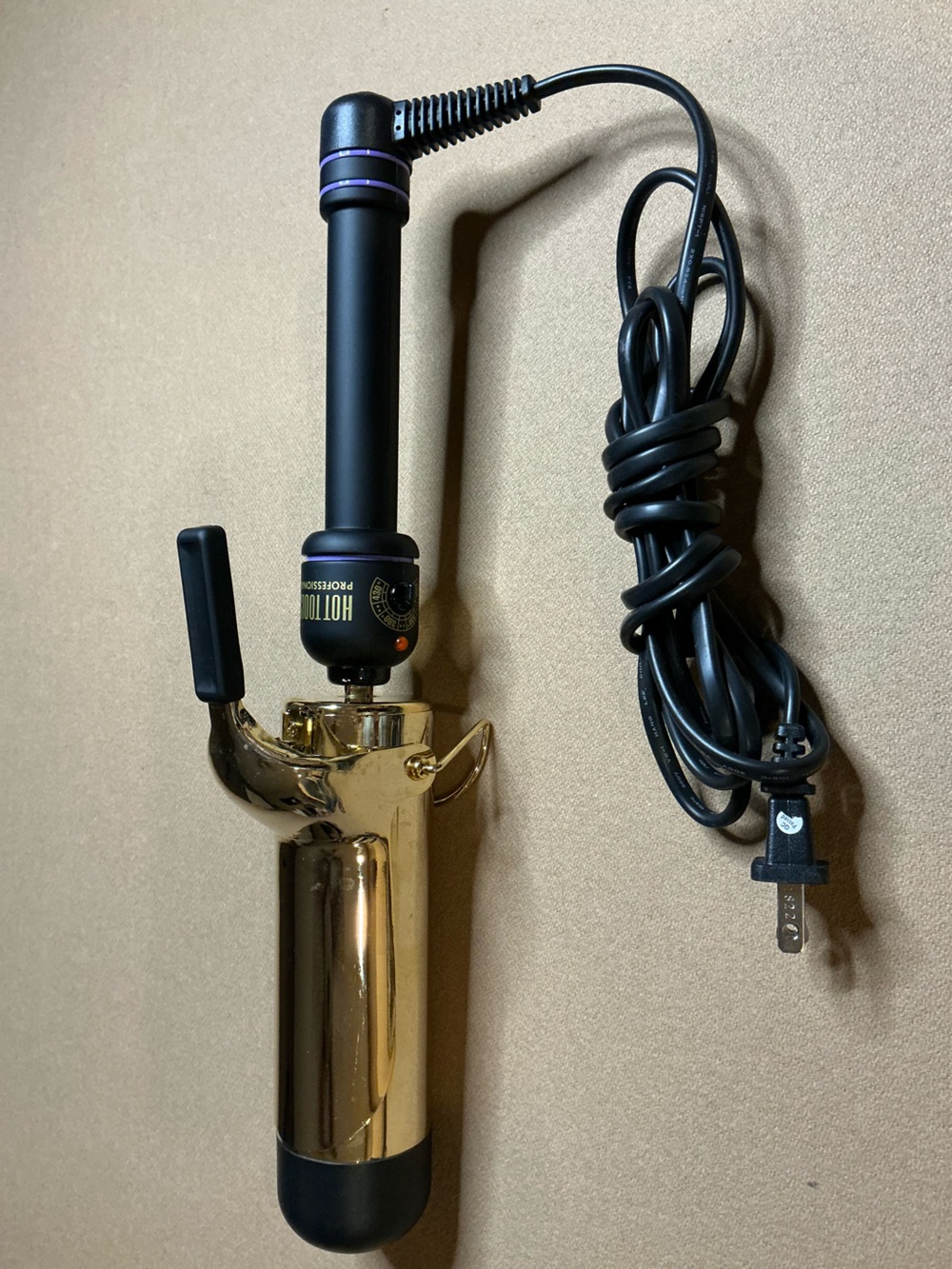 Hot Tools professional 2 inch 24K gold curling iron